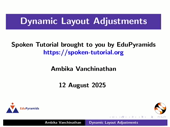 Dynamic Layout Adjustments - thumb