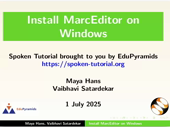 Install MarcEditor on Windows - thumb