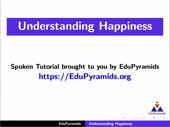 Understanding Happiness - thumb