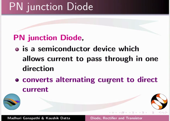 Diode-Rectifier-Transistor - Hindi | spoken-tutorial.org        